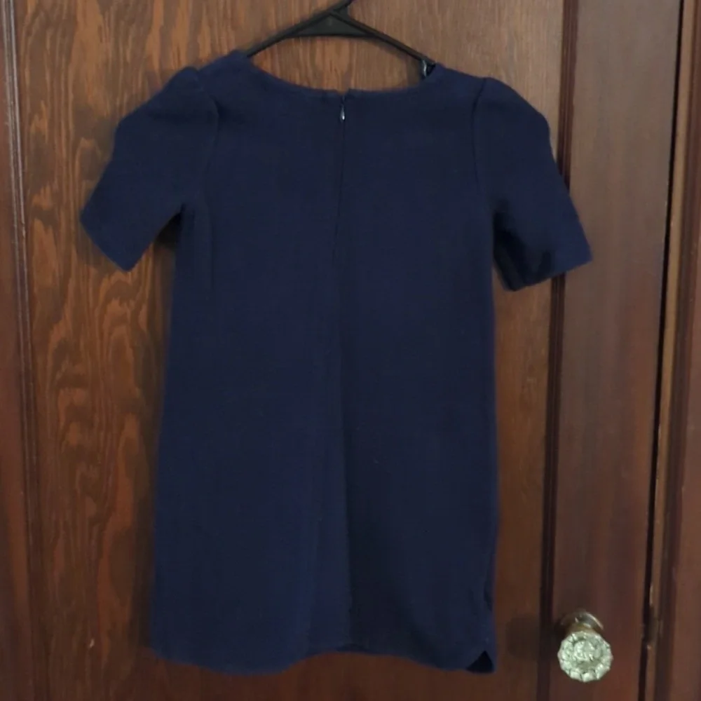 Gymboree Blue with Sequin Gold Unicorn Dress Size 6